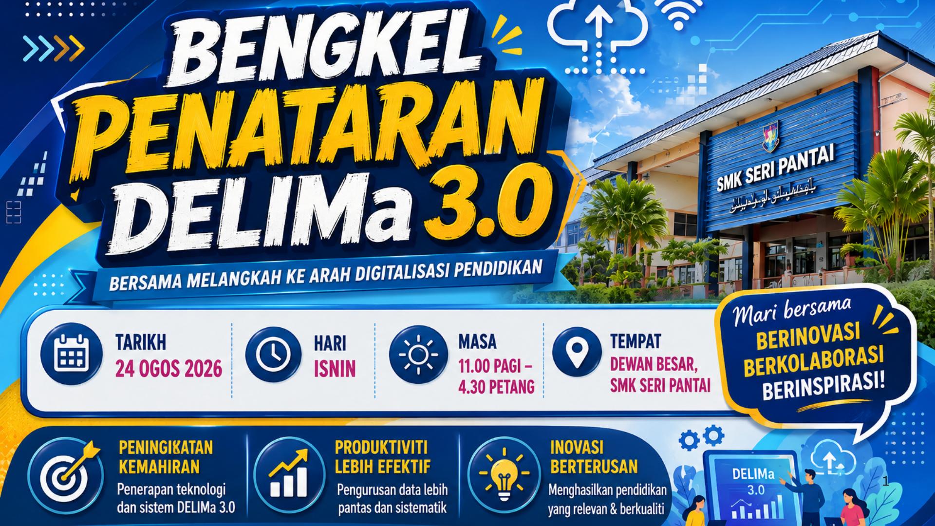 Gambar kecil Bengkel Penataran DELIMa 3.0